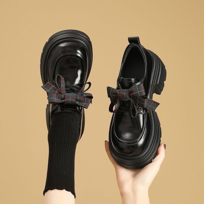 Kadınlar için Şık Ekose Desenl - Oxford Lace Up Women incelemesi ve fiyatı