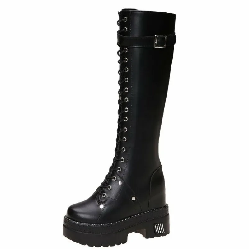 10CM yeni kadın platformu diz  - Knee High Boots Women incelemesi ve fiyatı