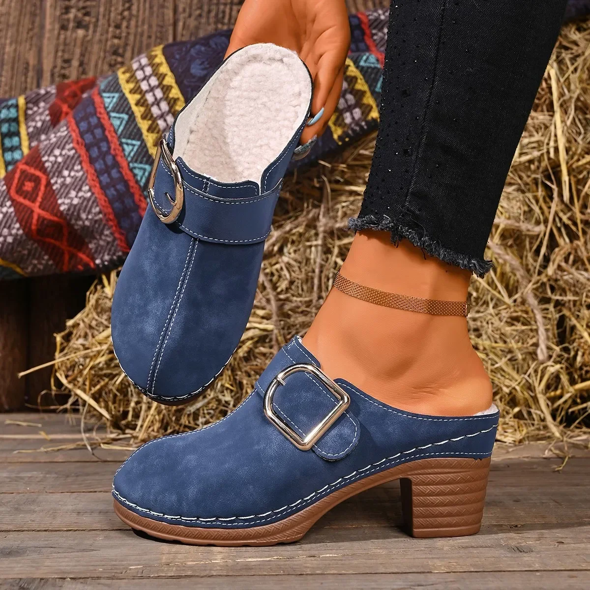 Kadınlar için Kalın Tabanlı Te - Women'S Shoes Clogs incelemesi ve fiyatı